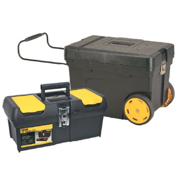 Combo Armazenagem Caixa Contractor 53 litros e Caixa de Ferramentas 16&quot;