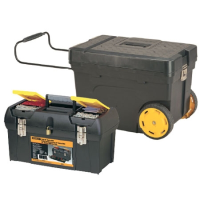 Combo Armazenagem caixa contractor 53 litros e caixa de ferramentas 19&quot;