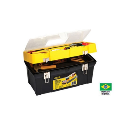 Caixa de Ferramentas 19&quot; com Tampa Organizadora